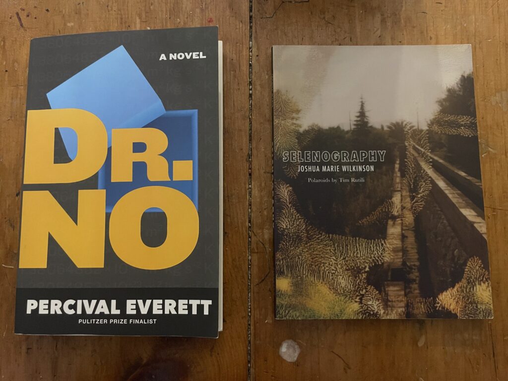 Dr. No by Percival Everett and Selenography by Joshua Marie Wilkinson (with Polaroids by Tim Rutili)