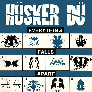 Hüsker Dü's album cover for Everything Falls Apart